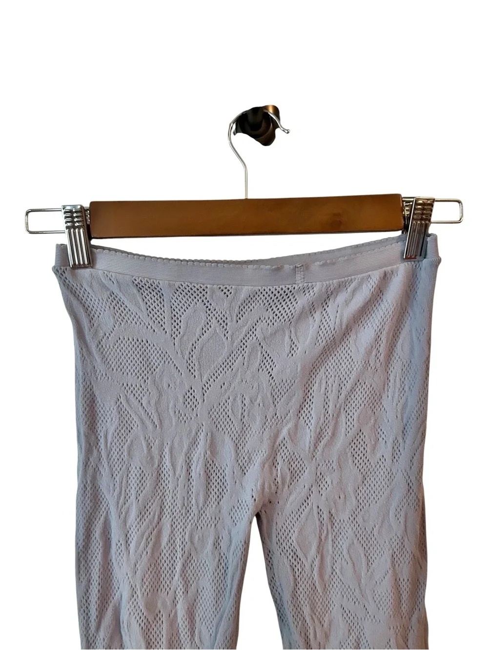 Free People Intimately Soft Focus Seamless Leggings SZ M in Blue Steel
